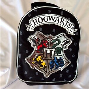 NWOTS Hogwarts Crest Black Lunch bag